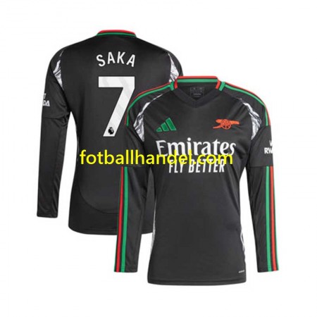 Herre Fotballdrakter Arsenal SAKA 7 Borte 2024-25 Langermet